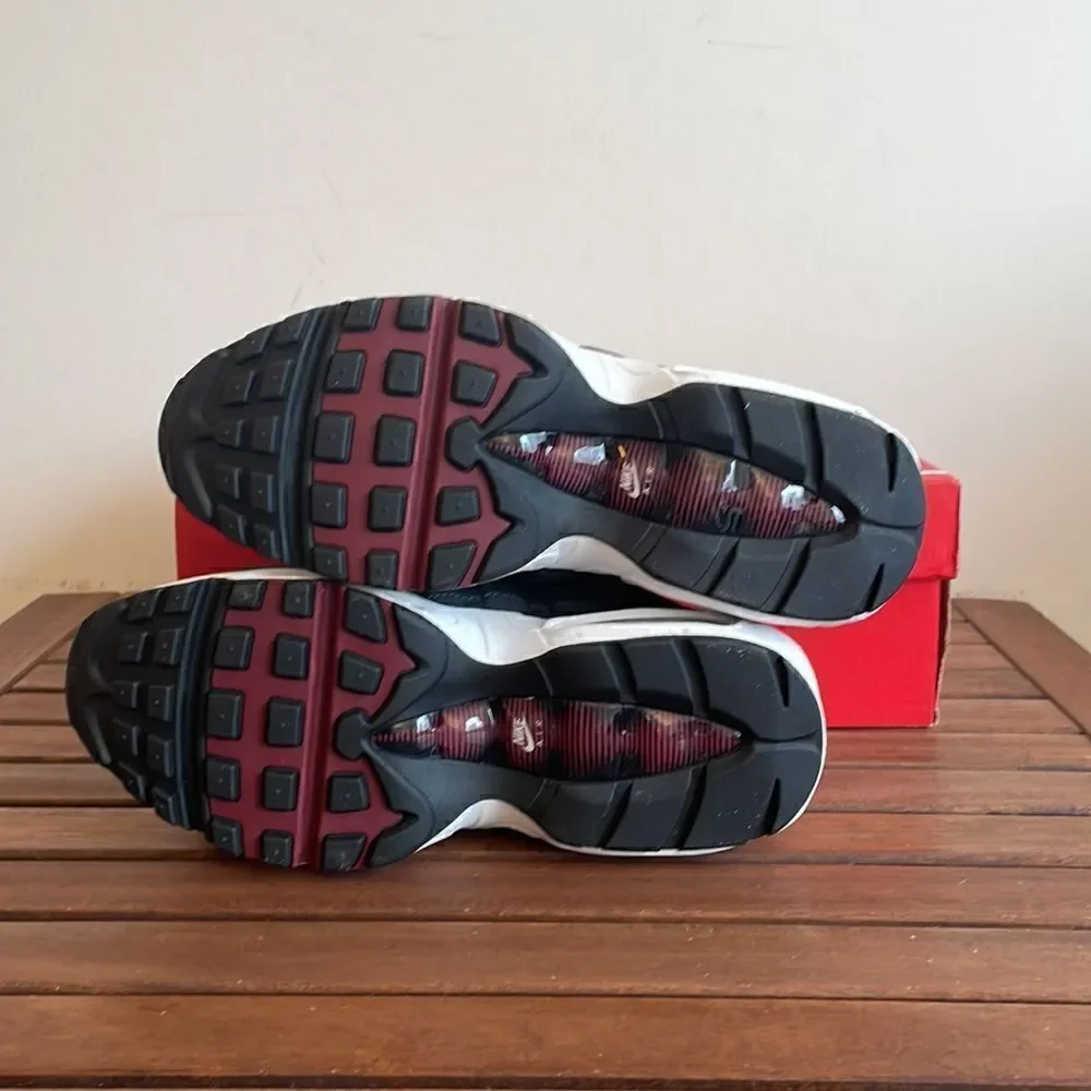 Nike Air Max 95 Essential Anthracite Team Red Men6/Women 7.5(DQ3982-001)MSRP$175